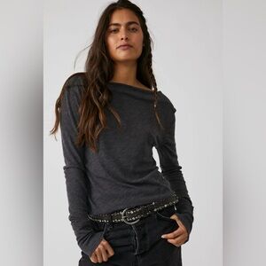 Free People We The Free Kimmi Long Sleeve Top